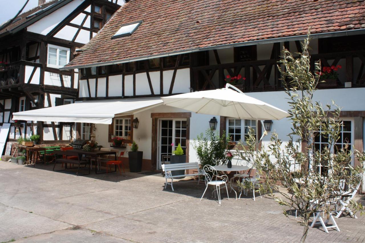 مبيت وإفطار Ittenheim La Grange Aux Coqs المظهر الخارجي الصورة